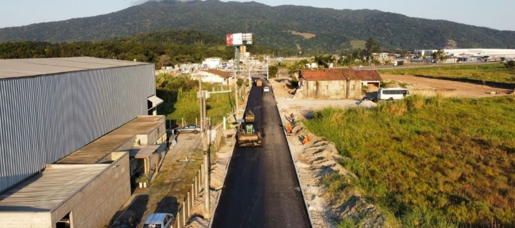 Porto Belo inicia obra de pavimentação asfáltica na rua Aliatar Silva |  Grupo Lance Noticias